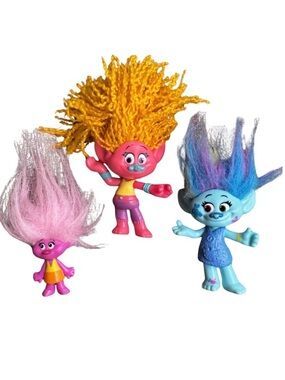 Trolls DreamWorks 2015 Lot of 3